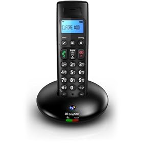 BT Graphite 2100 Single DECT Digital Cordless Phone - Black