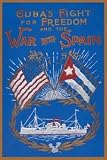 War With Spain - 12x18 Framed Print in Black Frame (17x23 finished)