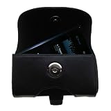 Horizontal Leather Case with Belt Clip/Loop for the Samsung YP-K5 2GB