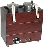 電気式 卓上燗どうこ TKD-2型(蓋付錫チロリ2個付き)