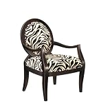 Occasional Chair Zebra Print