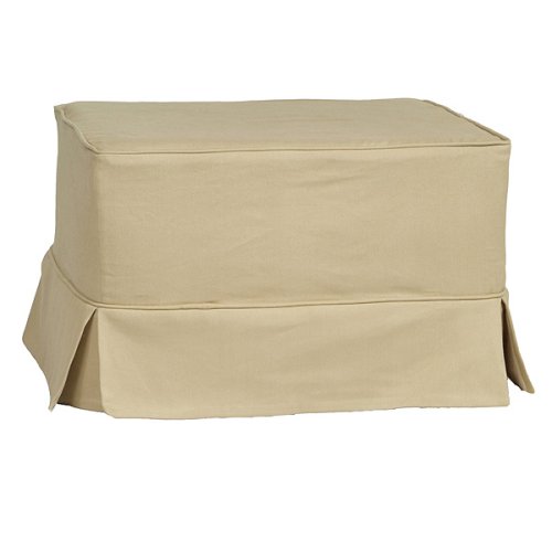 Slipcover for Lullaby Ottoman - Egg Shell