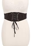 Torrid Plus Size Black Lace Corset Stretch Belt