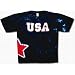 Tie Dye Mania Youth USA Star Tie-Dye T-Shirt