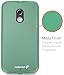 Fosmon DURA-FROST Smooth Durable & Flexible Slim Fit TPU Case Cover for Motorola Moto X (2nd Generation 2014) (Teal)