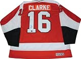 Bobby Clarke Philadelphia Flyers Autographed Replica Jersey