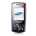 Samsung J700 Orange Pre-Pay Mobile Phone Including &pound;10 Airtime - Purple