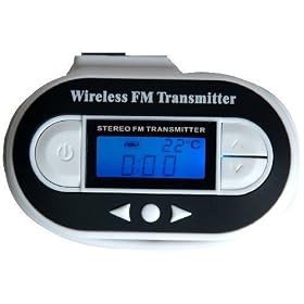 Apple iPod iPhone Accessories Fm Transmitter Car Kit and Car Charger