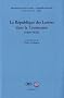 La Republique des Lettres Dans la Tourmente (1919-1939)