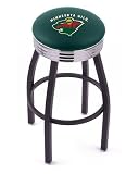 Minnesota Wild Single-Ring Swivel Bar Stool