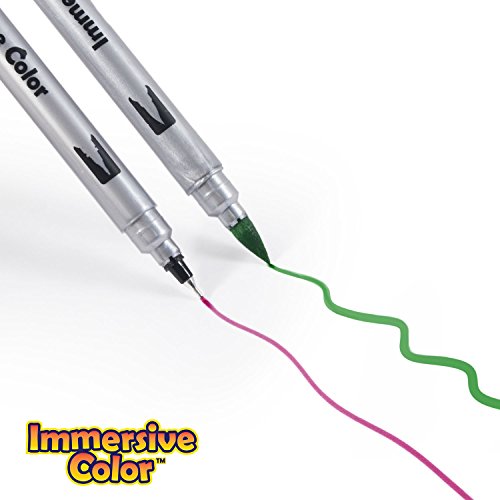 Dual-Tip-Brush-Pens-with-Fineliner-Tip-24-PACK-No-Duplicates-Paint-Brush-Markers-Ink-Tip-and-04mm-Fine-line-tip-on-the-other-side-Perfect-for-Artists-Watercolor-Sketching-Coloring-and-More
