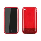 ORIGINAL iProtect APPLE Iphone 3 3GS CIRCLE Silikon H�lle Case Tasche ROT / REDvon "iprotect"