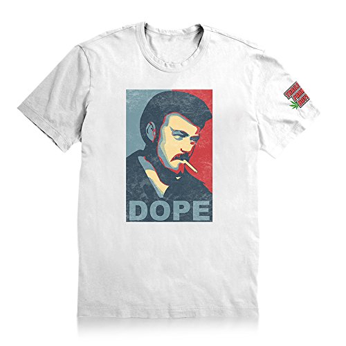 Trailer Park Boys Ricky Dope w Sleeve Logo T-shirt - White
