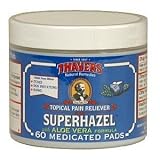 Thayers Medicated Superhazel with Aloe Vera Astringent Pads Thayers Medicated Superhazel with Aloe Vera Astringent Pads