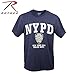 Rothco Officially Licensed NYPD T-Shirt (US, Alpha, Small, Regular, Regular, Navy Blue)