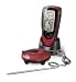 Oregon Scientific AW131 Grill Right Wireless Talking Oven/Barbecue Thermometer, Red