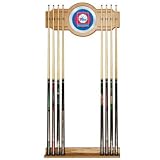Philadelphia 76ers NBA Billiard Cue Rack with Mirror