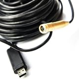 Buy 10m 30ft USB Cable Waterproof Drain Pipe Pipeline Plumb Inspection Snake LED Video... by Dowson