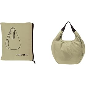 NEW - Mud or Caramel Color Reisenthel Mini Maxi Lady Shopper Foldable Tote Bag