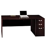 72 Credenza with Right Pedestal