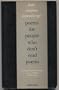 Poems for People Who Don�t Read Poems.