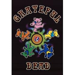(24x36) Grateful Dead Dancing Bears POSTER RARE hippie NEW POT