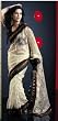 Aahna Printed Georgette Saree / Sari fabric for casual wear
