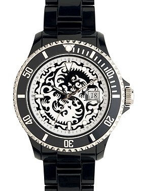 Tattoo Watch Collection - Dragon - Black
