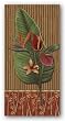 Tiki Tropical I by Daphne Brissonnet 12"x24" Art Print Poster