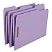 Smead Fastener File Folder, 2 Fasteners, Reinforced 1/3-Cut Tab, Letter Size, Lavender, 50 per Box (12440)