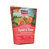 Halo Spot's Stew Natural Dry Dog Food, Puppy, Wild Salmon Recipe, 3-Pound Bag