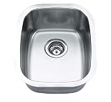 Stainless Steel Undermount Kitchen Sink - Single Bowl