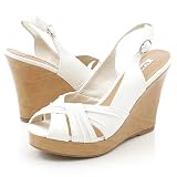 Classified Haylie Wedges Light Beige