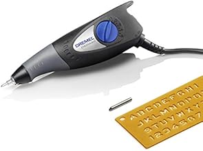 Dremel 290-01 0.2 Amp 7,200 Stroke Per Minute Engraver includes Letter and Number Template