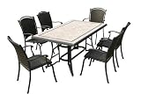Tortuga TSL007-Tuscan Lorne 7 piece Outdoor Dining Set