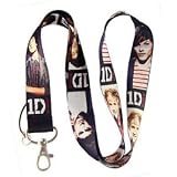 ONE Direction Rock Band 2012 Lanyard Keychain Holder for MP3, Cellphones