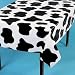 All Products : Cow Print Plastic Tablecloth