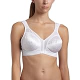 Playtex Women's 18 Hour Original Comfort Strap  Wirefree Bra, White, 38G