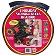Dyno Seasonal Solutions 92435-112 3 Holiday Storage Reels in a Bag