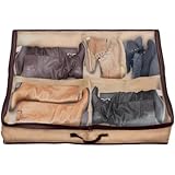 Compact Boot Organizer 5 Pocket Storage Bag Under Bed
