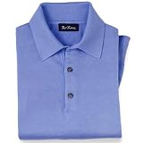 Cotton/Silk Long Sleeve Polo