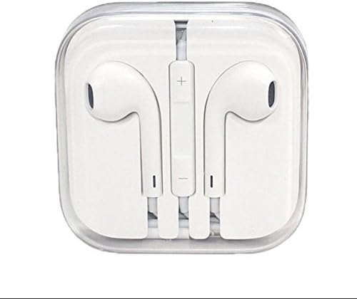 High Quality Earphones Earbuds EarPods 3.5mm with Remote and Mic for the iOS Devices and Android Devices - White