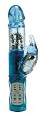 California Exotics Waterproof Jack Rabbit with Floating Beads, Blue