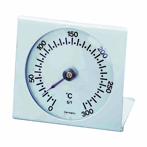 Birkmann 700130 Termometro da forno in acciaio 0 a +300°c, 7.5 x 6.5 cm