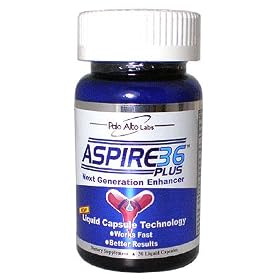 Aspire36 Plus (new version) by Palo Alto Labs - Aspire 30 Liquid Cap for Male Pleasure