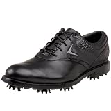 Callaway Men's Ft Chev Saddle Golf Shoe,Black/Black,US Men's 8.5 W image