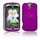 iNcido Brand HTC G3/My Touch 3g Slide Cell Phone Rubber Feel Purple Protect ....