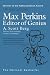 Max Perkins: Editor of Genius (Paperback)
