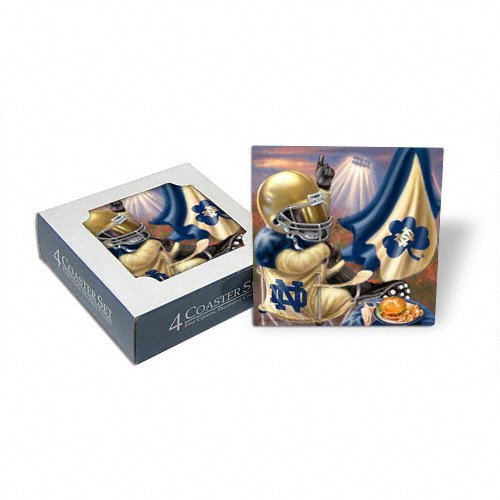 Notre Dame Fighting Irish Tailgate Set of 4 Coasters