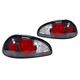 A Pair of Depo Clear Lense with carbon Housing (Altezza) Tail Lights - Pontiac Grand... by Depo